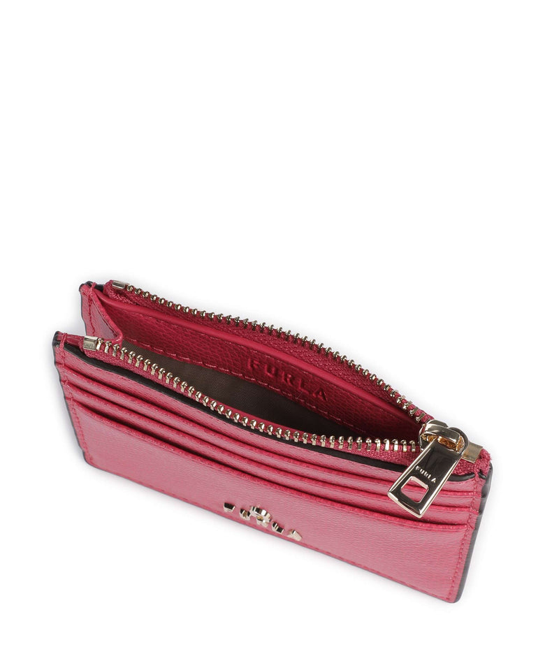 Furla Camelia S Credit card holder velvet pink
