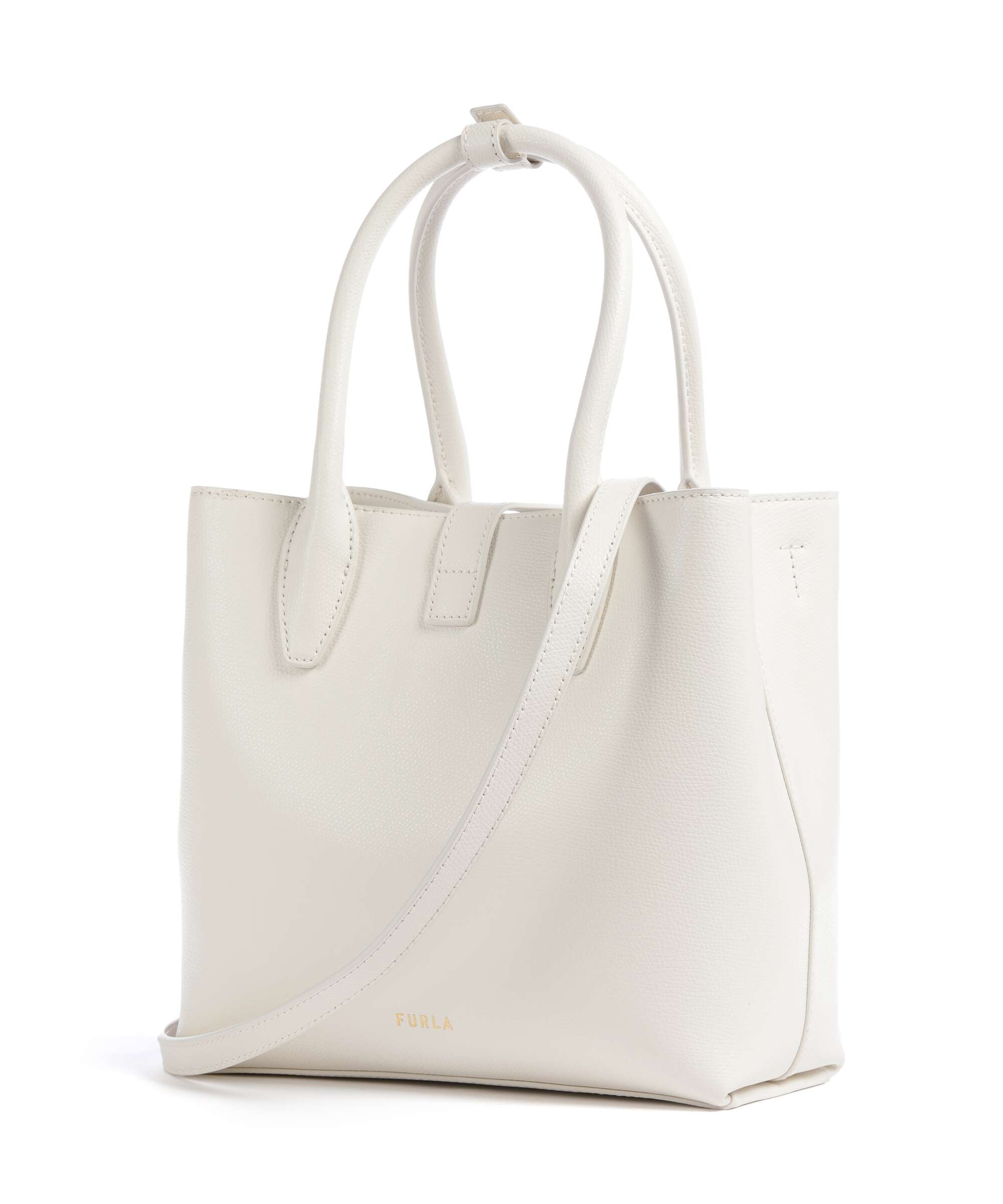 Furla Goccia S Handbag panna