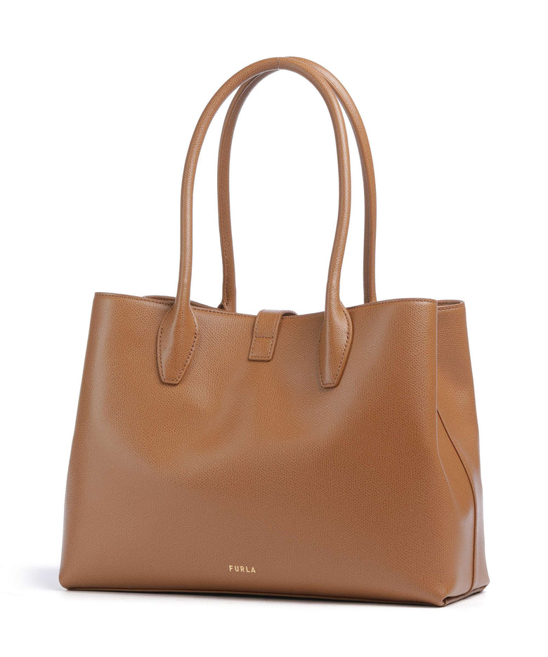 Furla Goccia M Tote bag tabacco