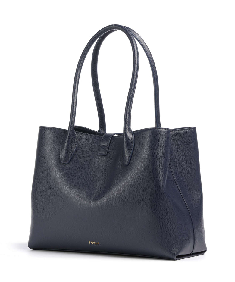 Furla Goccia M Tote bag ink blue