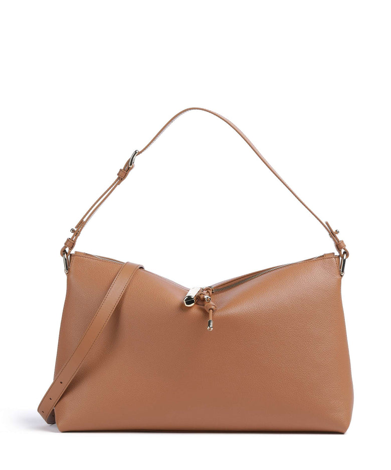 Furla Debby M Hobo bag brandy