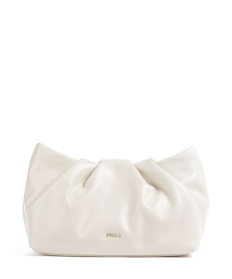 Furla Delia Mini Clutch bag panna