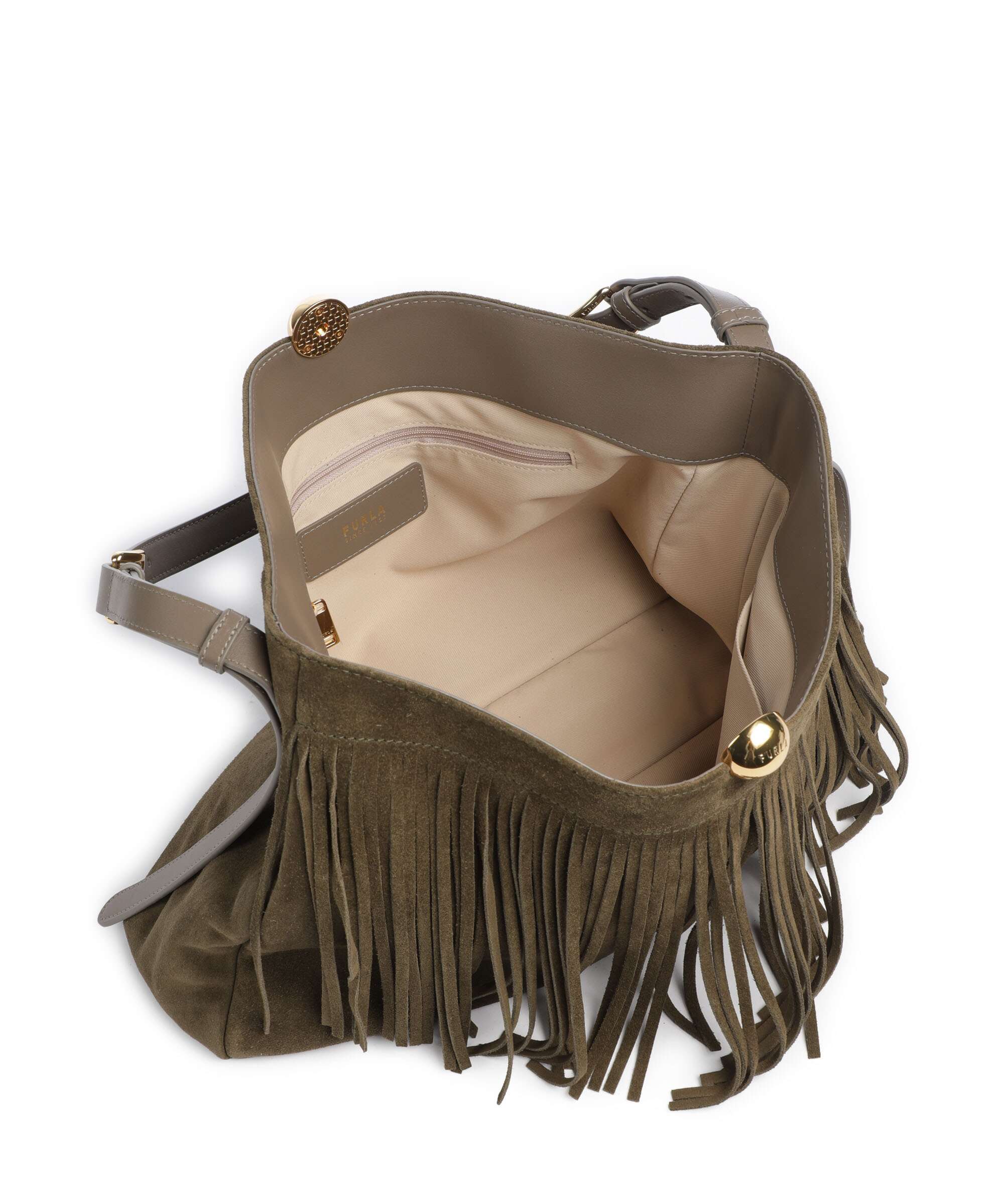 Furla Sfera Soft L Hobo bag toni muddy gray