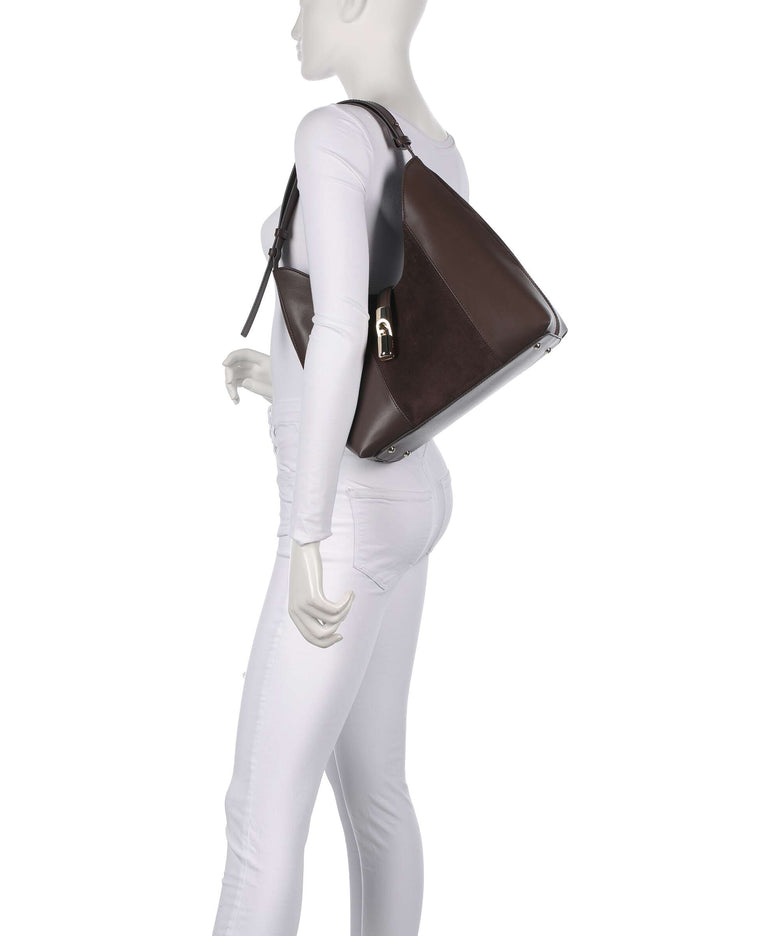 Furla Goccia M Hobo bag toni espresso