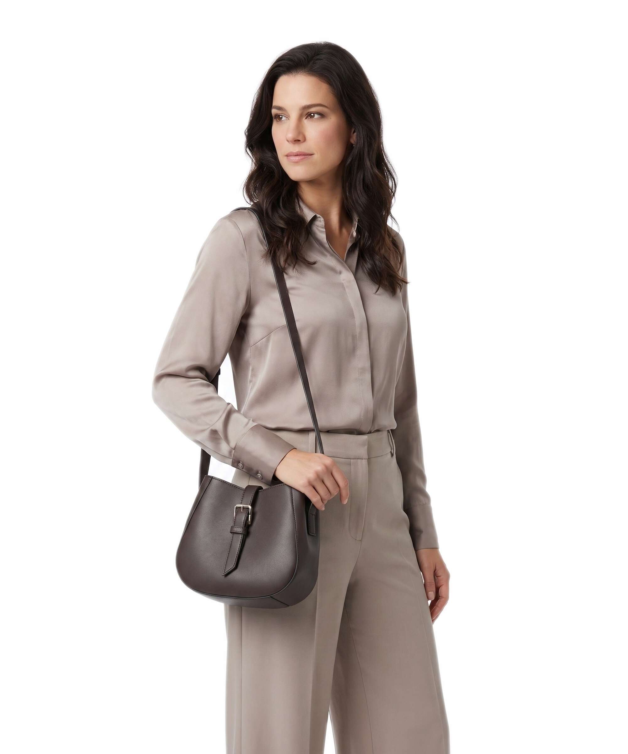 Furla Dora Mini Crossbody bag cioccolato