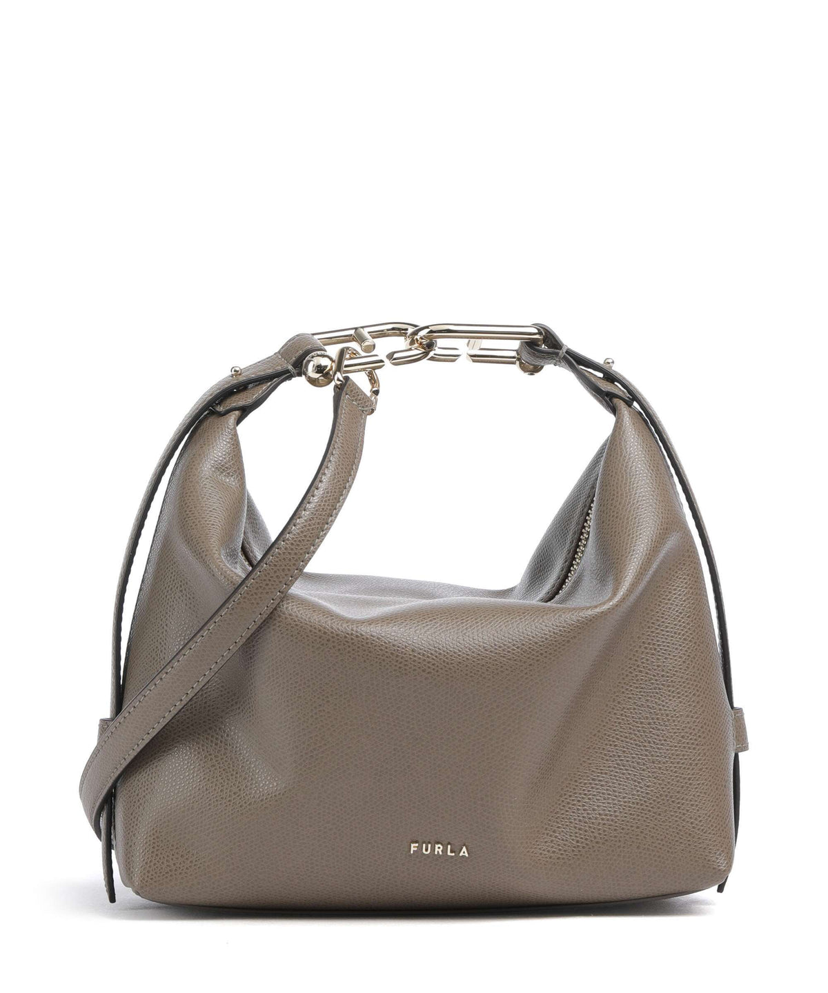 Furla Tonie Mini Shoulder bag muddy gray