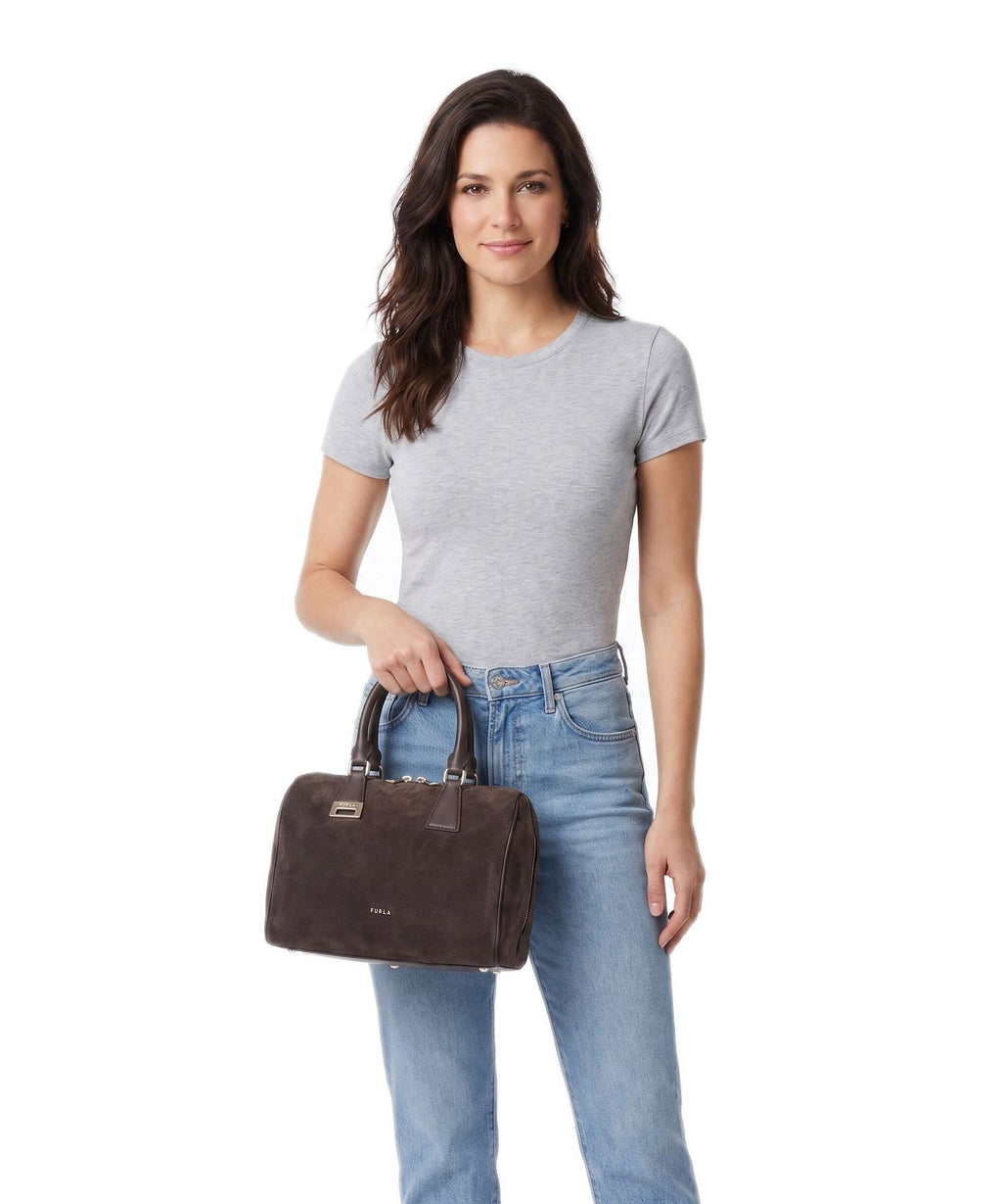 Furla Olivia M Handbag toni cioccolato