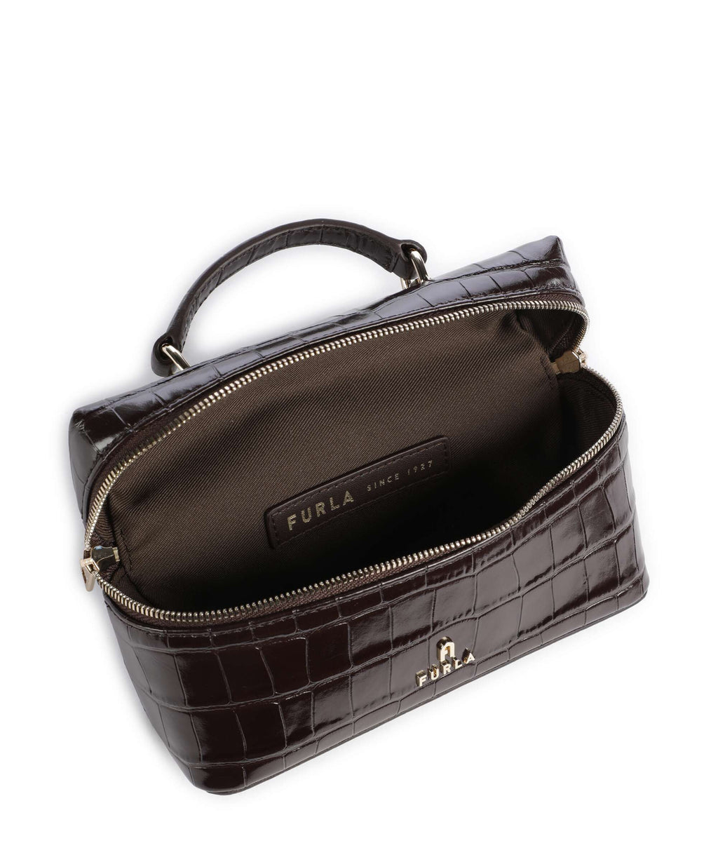 Furla Camelia Micro Crossbody bag cioccolato