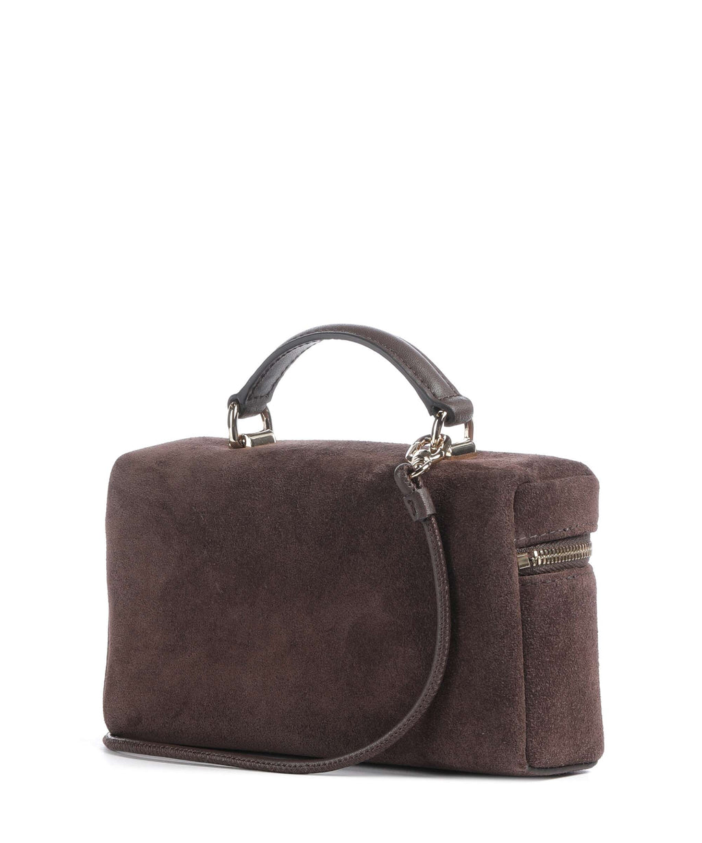 Furla Camelia Micro Crossbody bag toni cioccolato