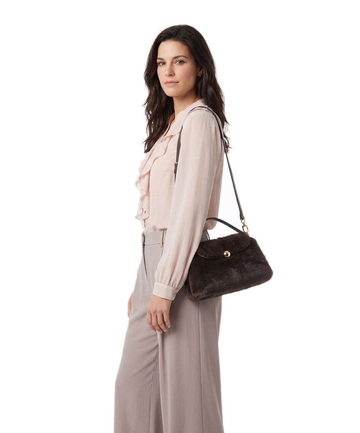 Furla Sfera Soft Mini Crossbody bag cioccolato