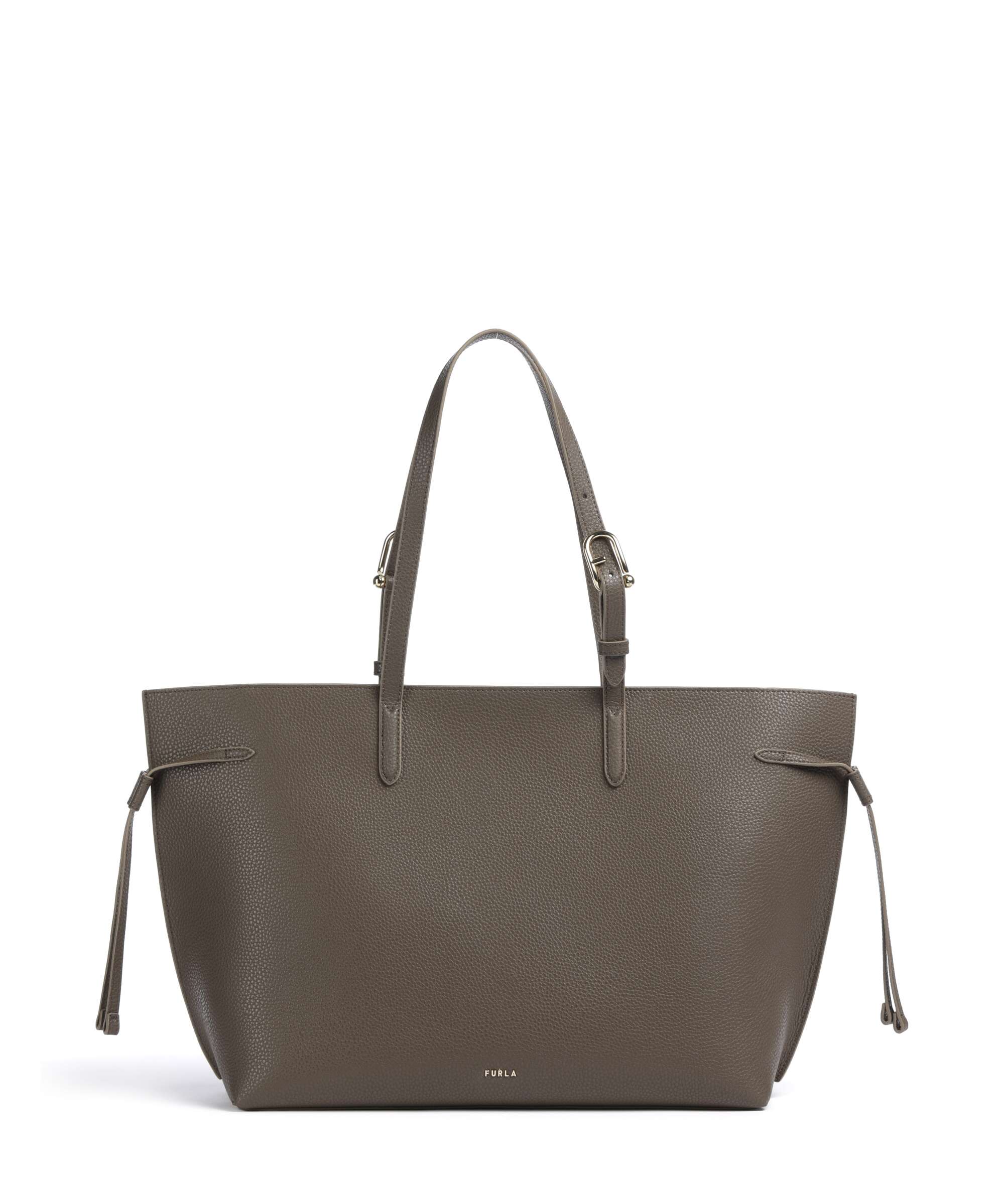 Furla Ava L Tote bag mogano/cremino