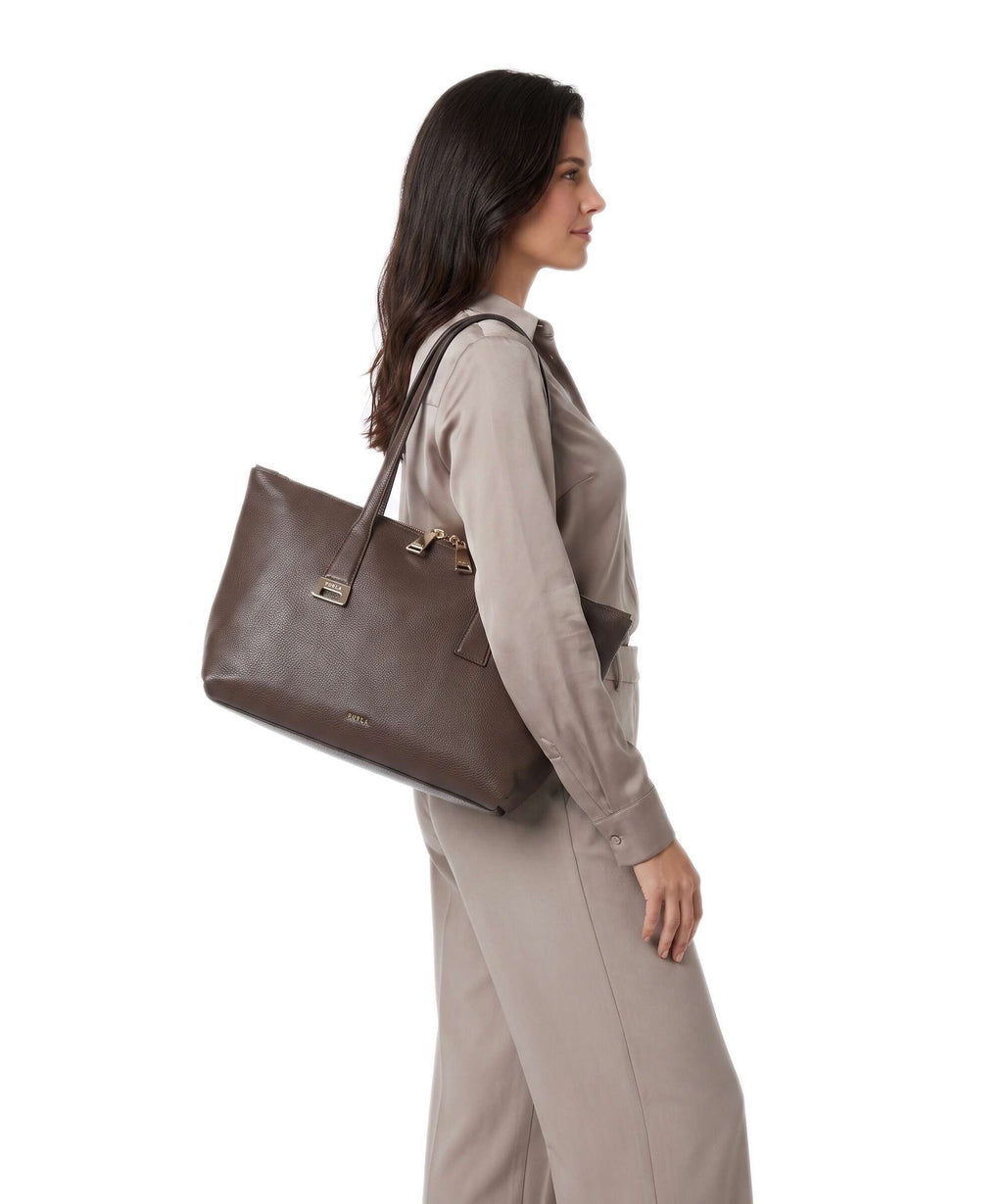 Furla Olivia M Tote bag espresso