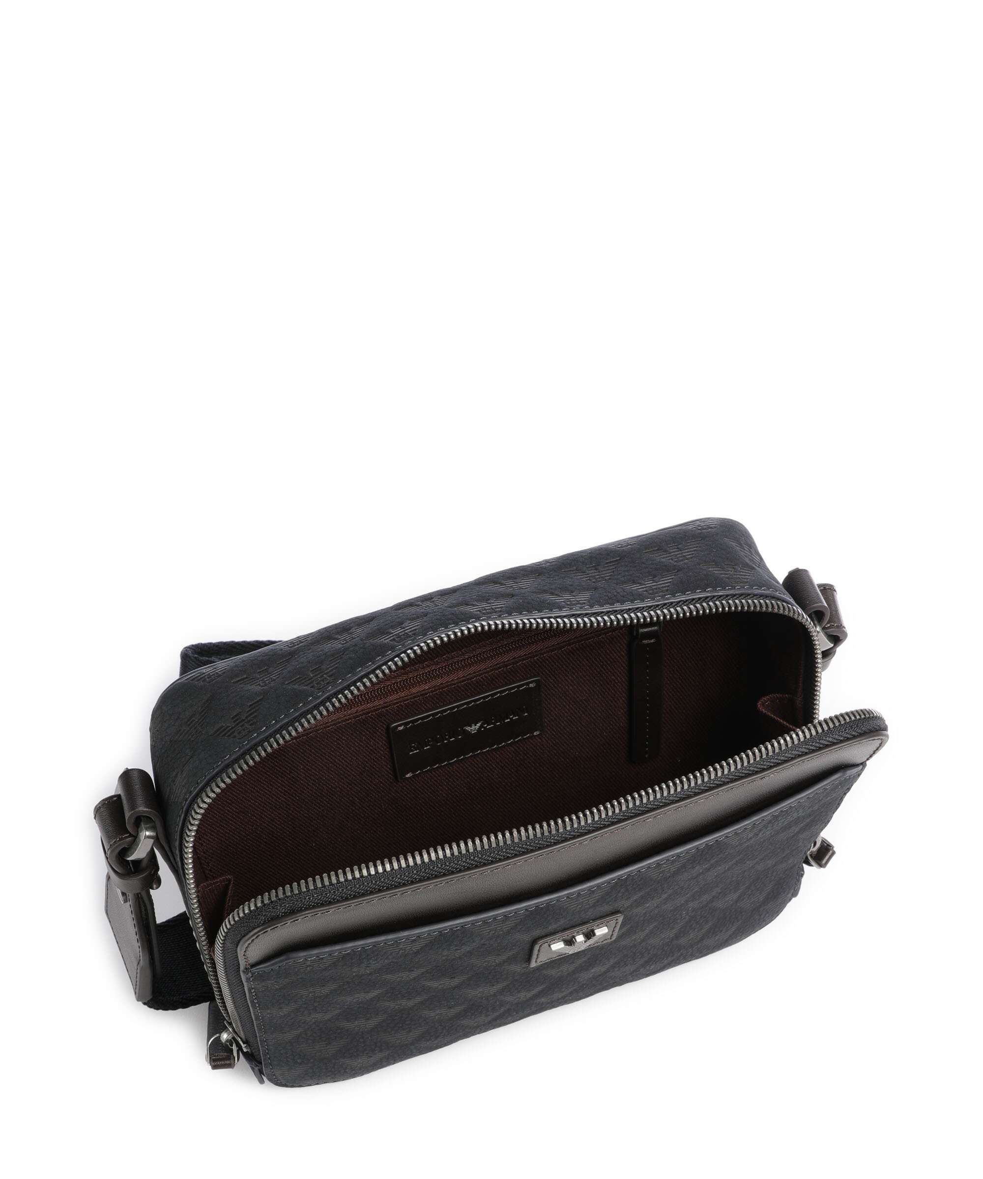 Emporio Armani Special Minorca Crossbody bag dark navy