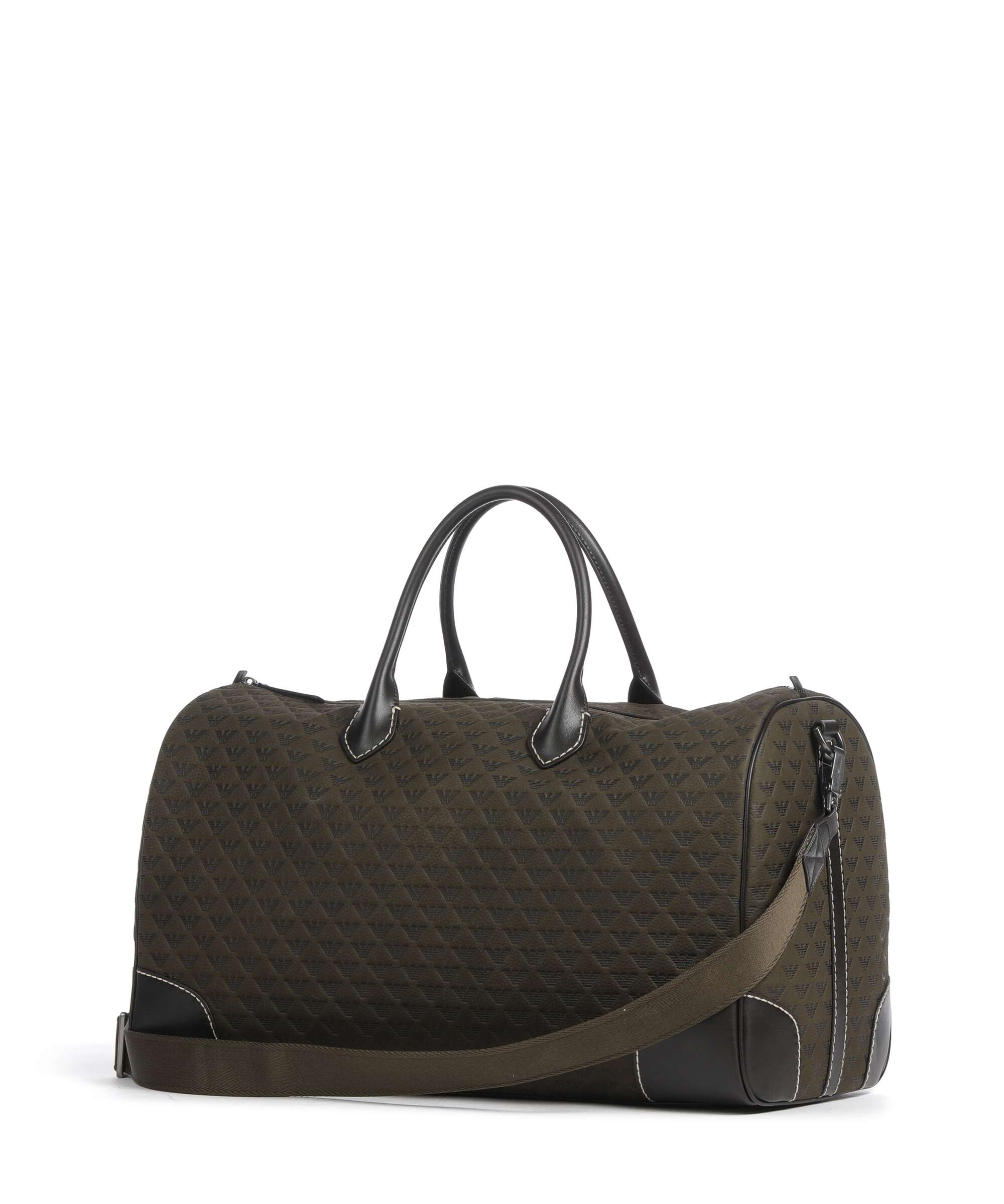 Emporio Armani Special Minorca Weekend bag dark olive