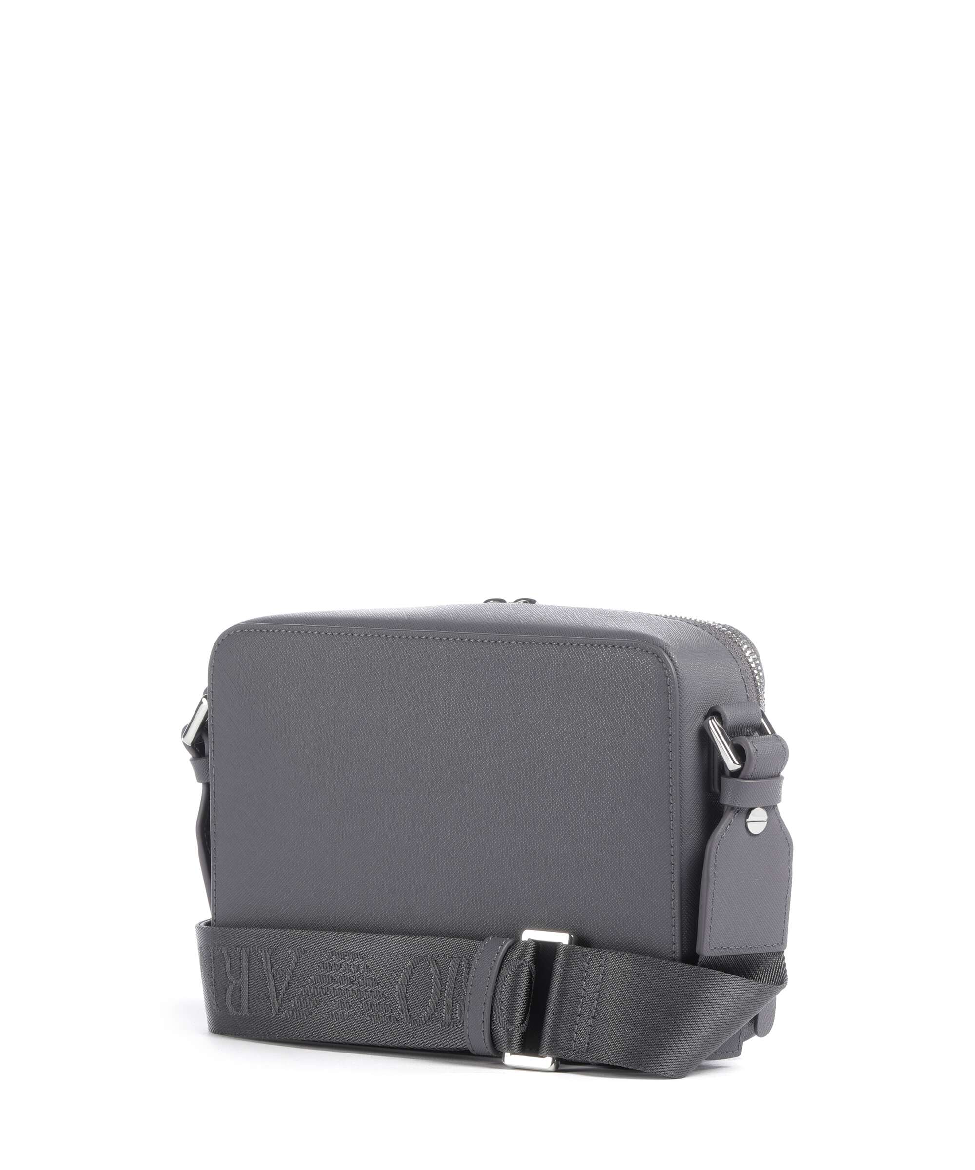 Emporio Armani Business Regenerated Crossbody bag grey
