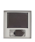 Emporio Armani Business Regenerated Giftset Wallet black coffee