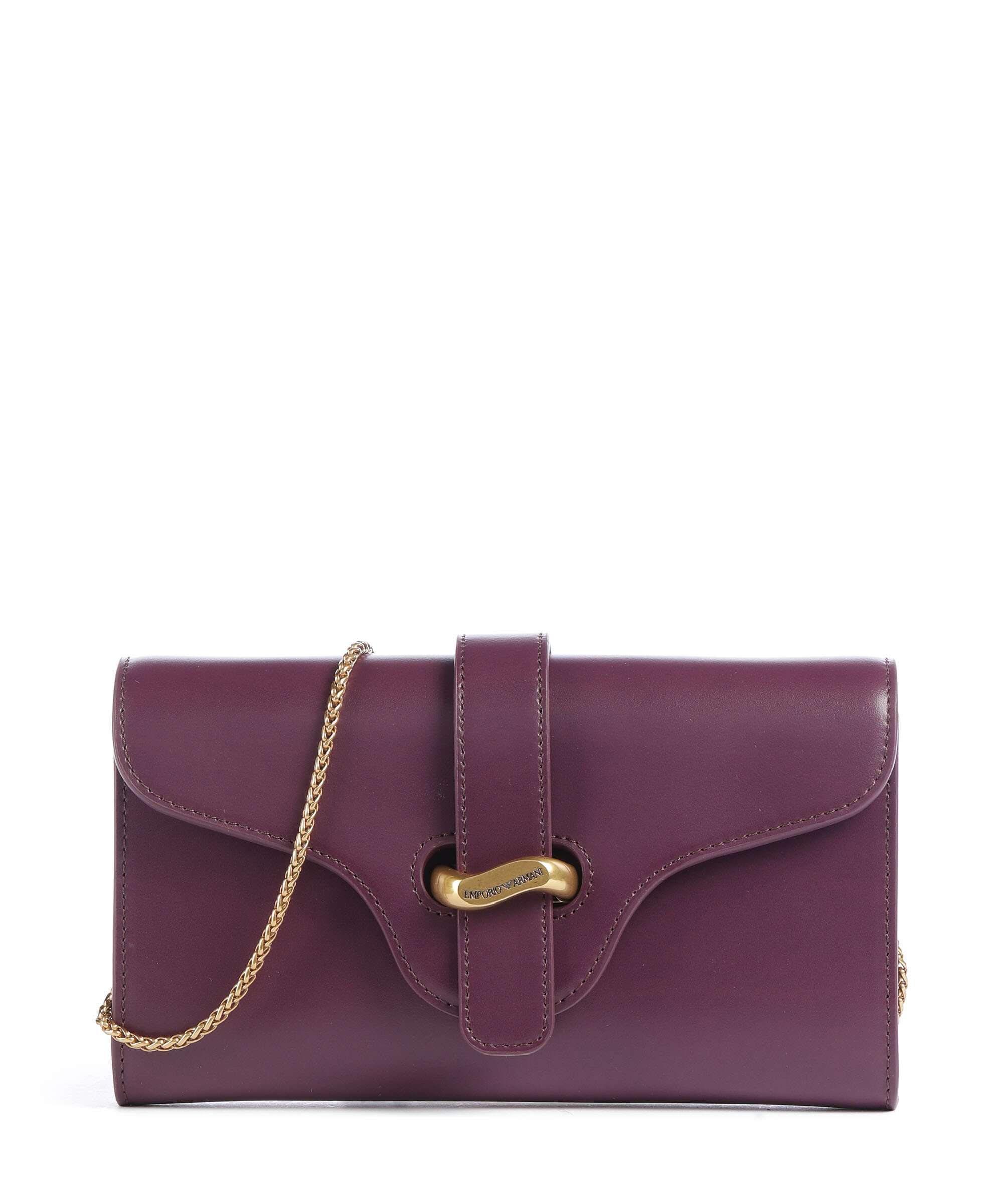 Emporio Armani Costanza Crossbody bag aubergine