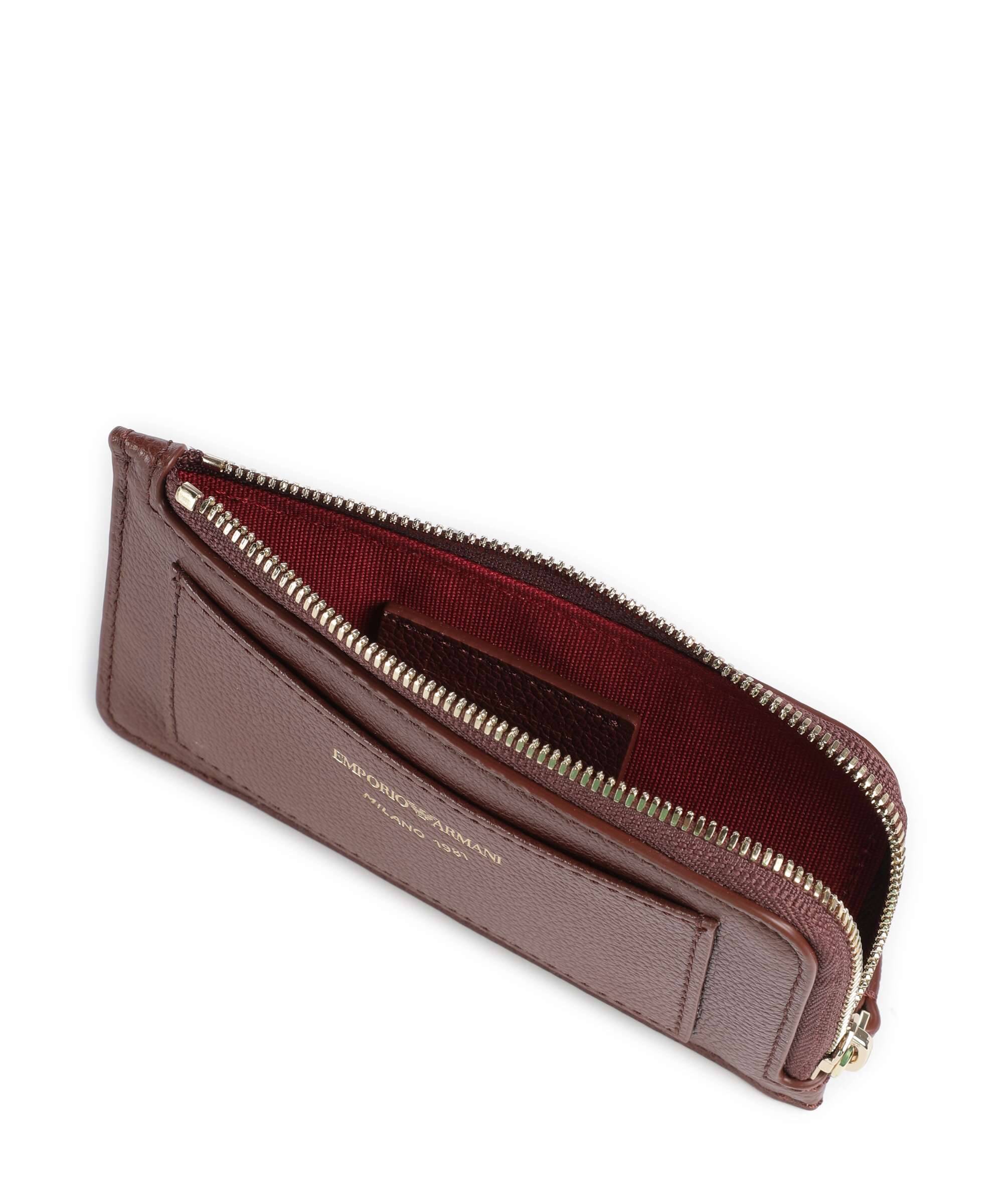 Emporio Armani Vivienne Credit card holder foliage