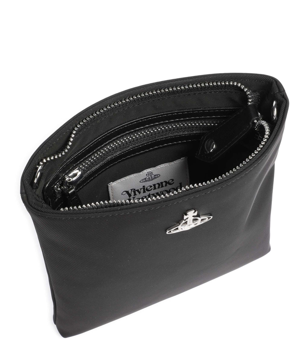Vivienne Westwood Squire Re-Nylon Crossbody bag black