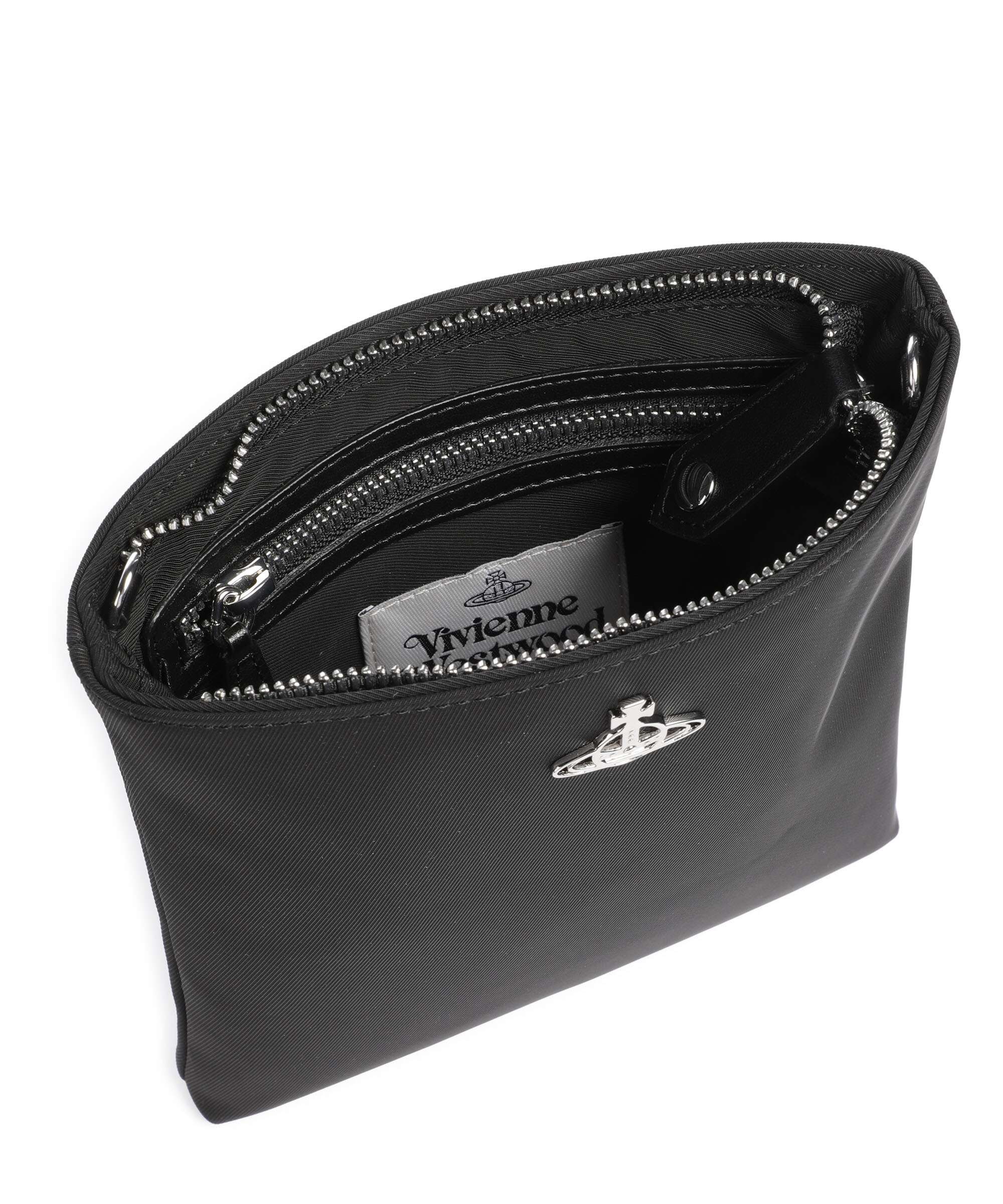 Vivienne Westwood Squire Re-Nylon Crossbody bag black