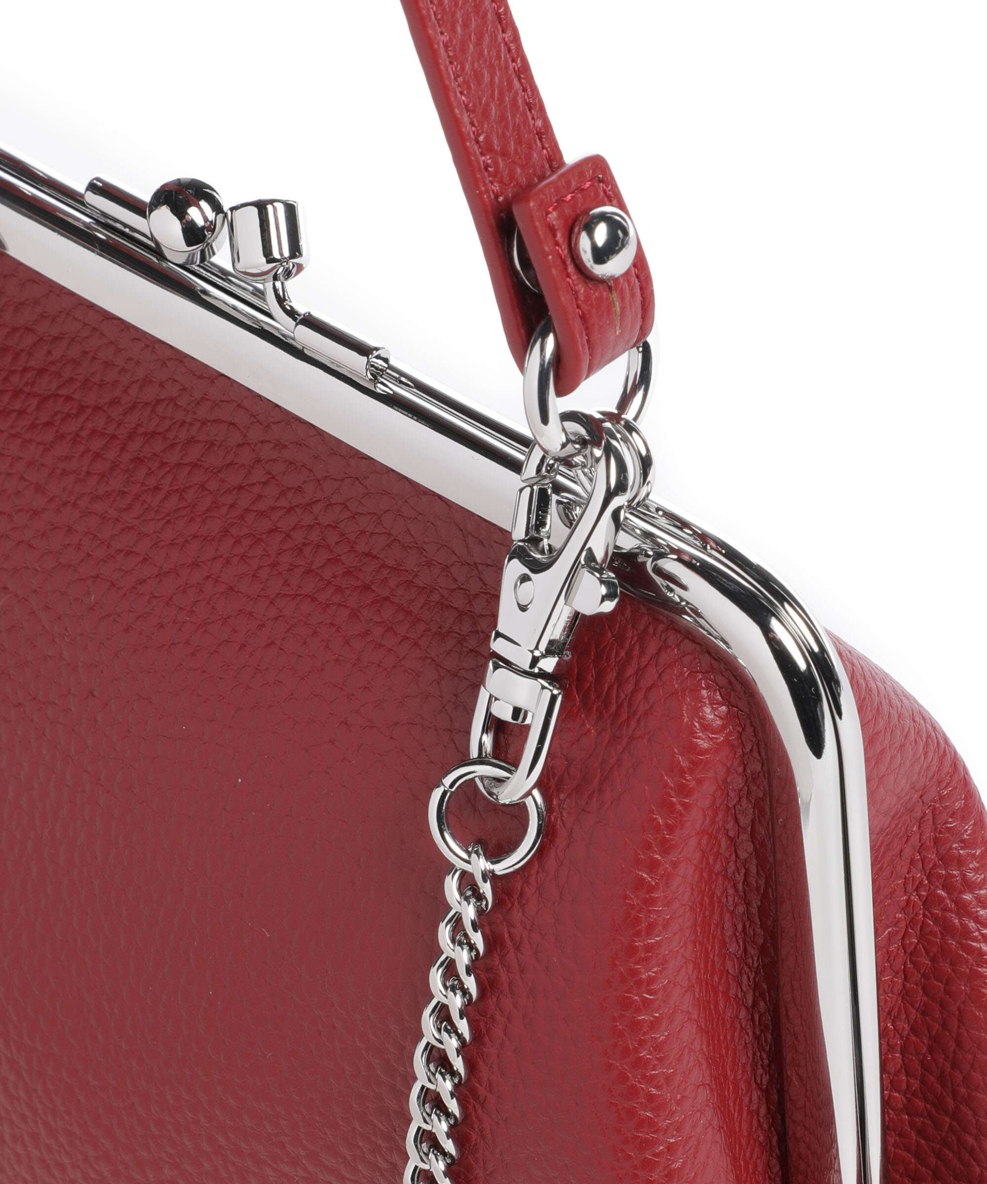 Vivienne Westwood Granny Frame Grain Crossbody bag red