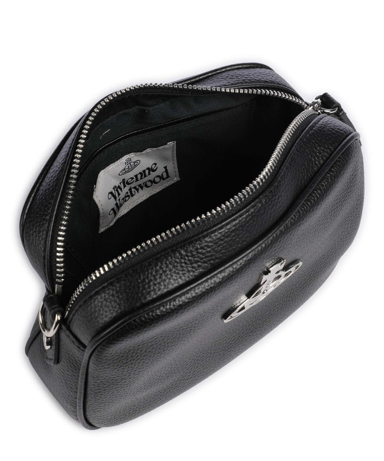 Vivienne Westwood Anna Grain Crossbody bag black