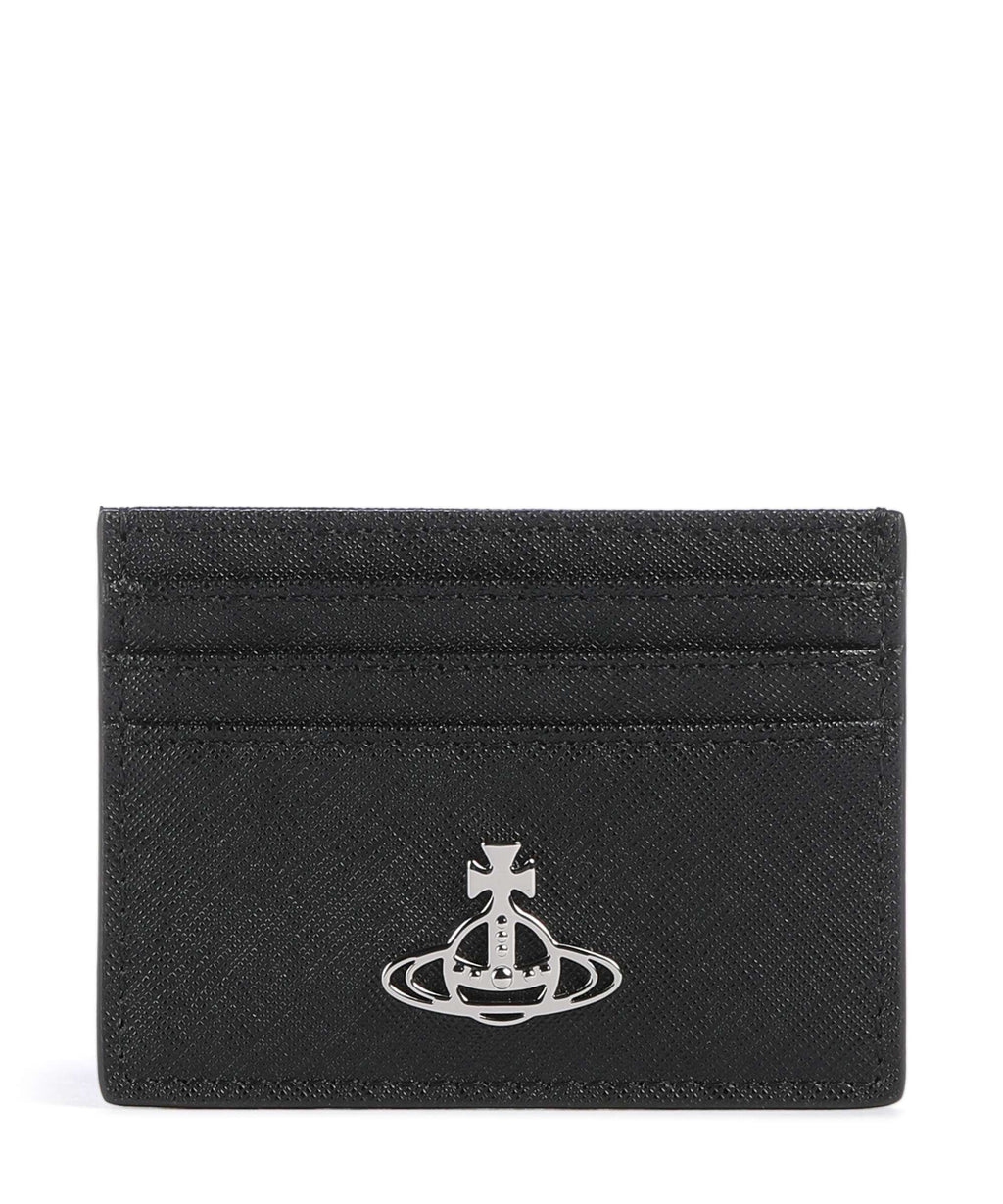 Vivienne Westwood Saffiano Credit card holder black
