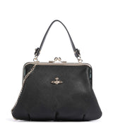 Vivienne Westwood Granny Frame Saffiano Crossover taske black