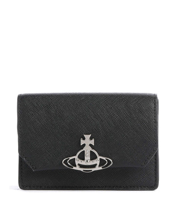 Vivienne Westwood Saffiano Kortholder black
