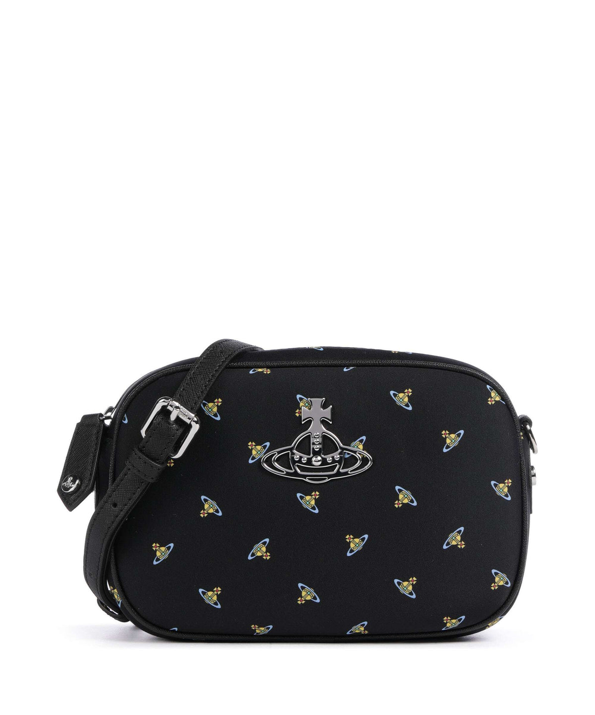 Vivienne Westwood Anna Neoprene Printed Crossbody bag black