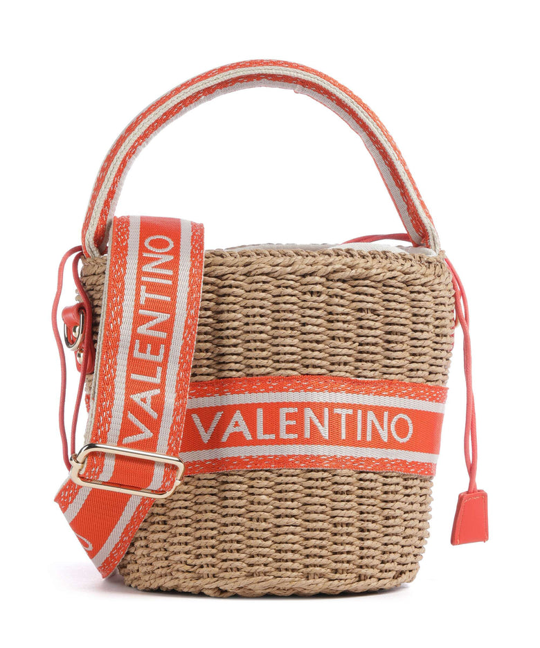 Valentino Bags Boho Bucket bag naturale/arancio