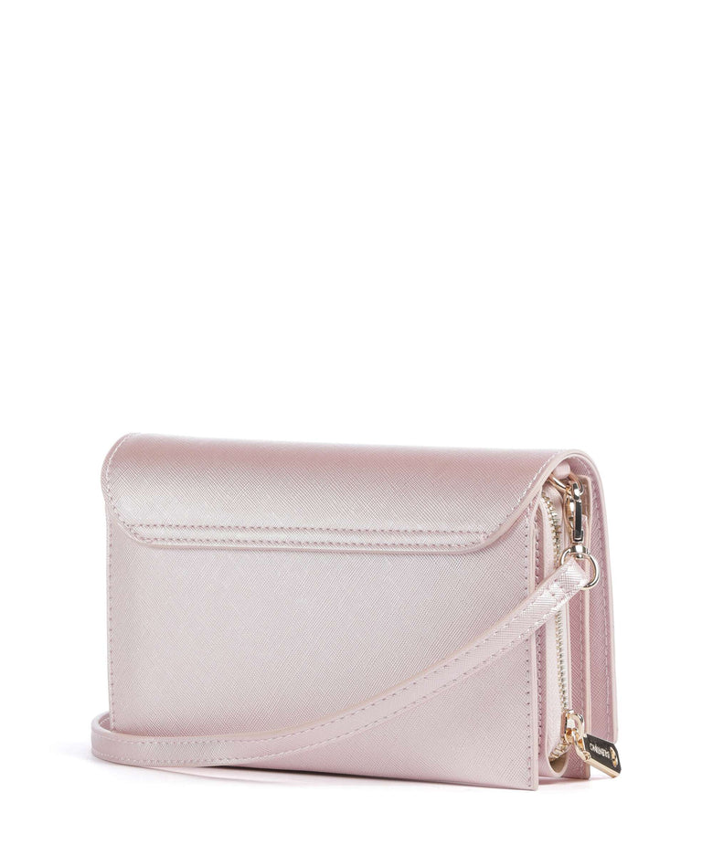 Valentino Bags Wallet rosa metallizzato