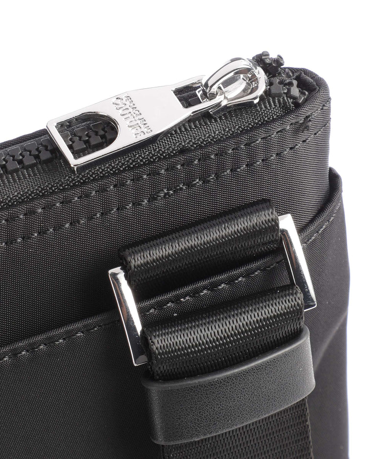 Versace Jeans Couture Iconic Logo Crossbody bag black/silver