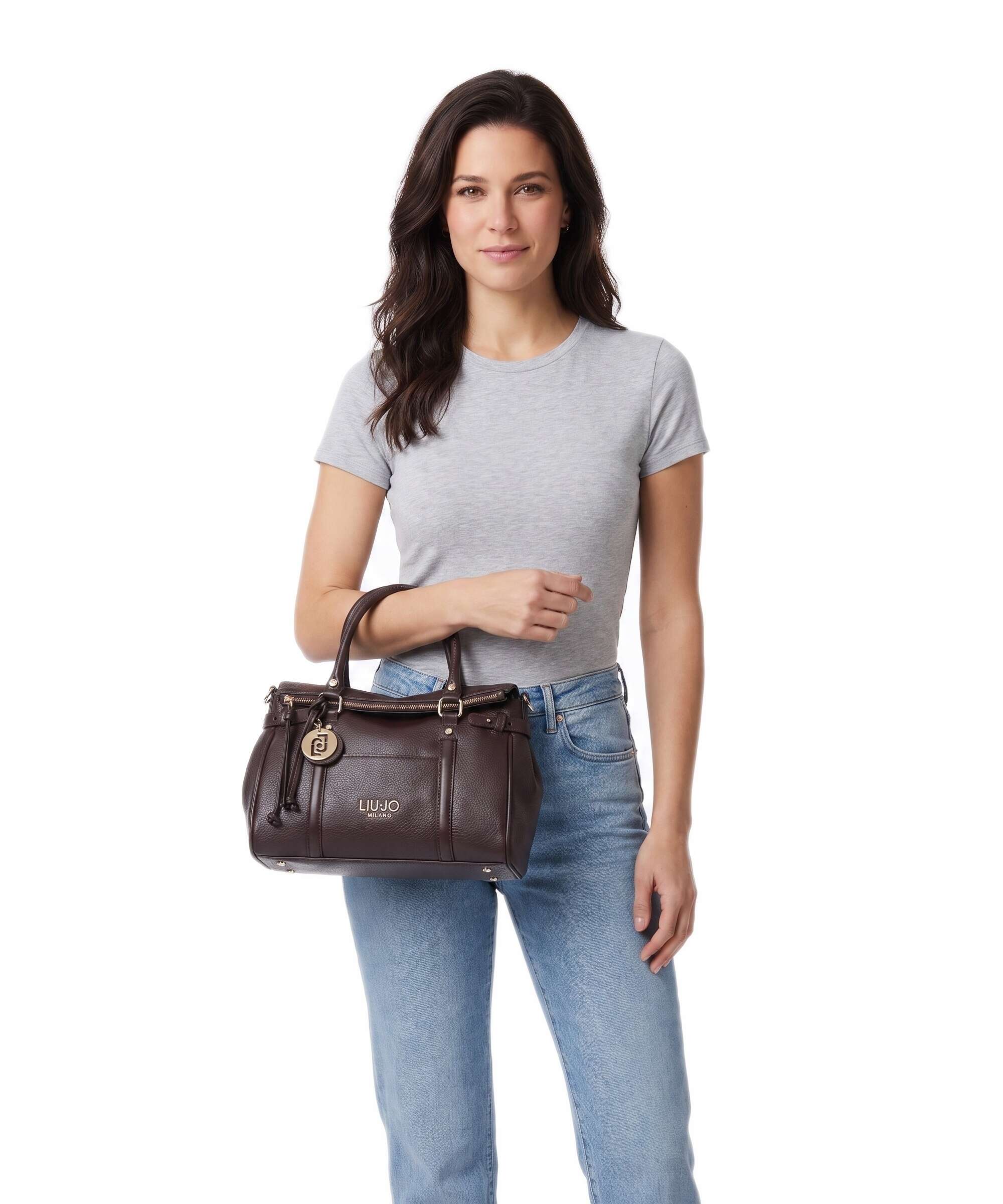 Liu Jo Taila S Handbag red aubergine