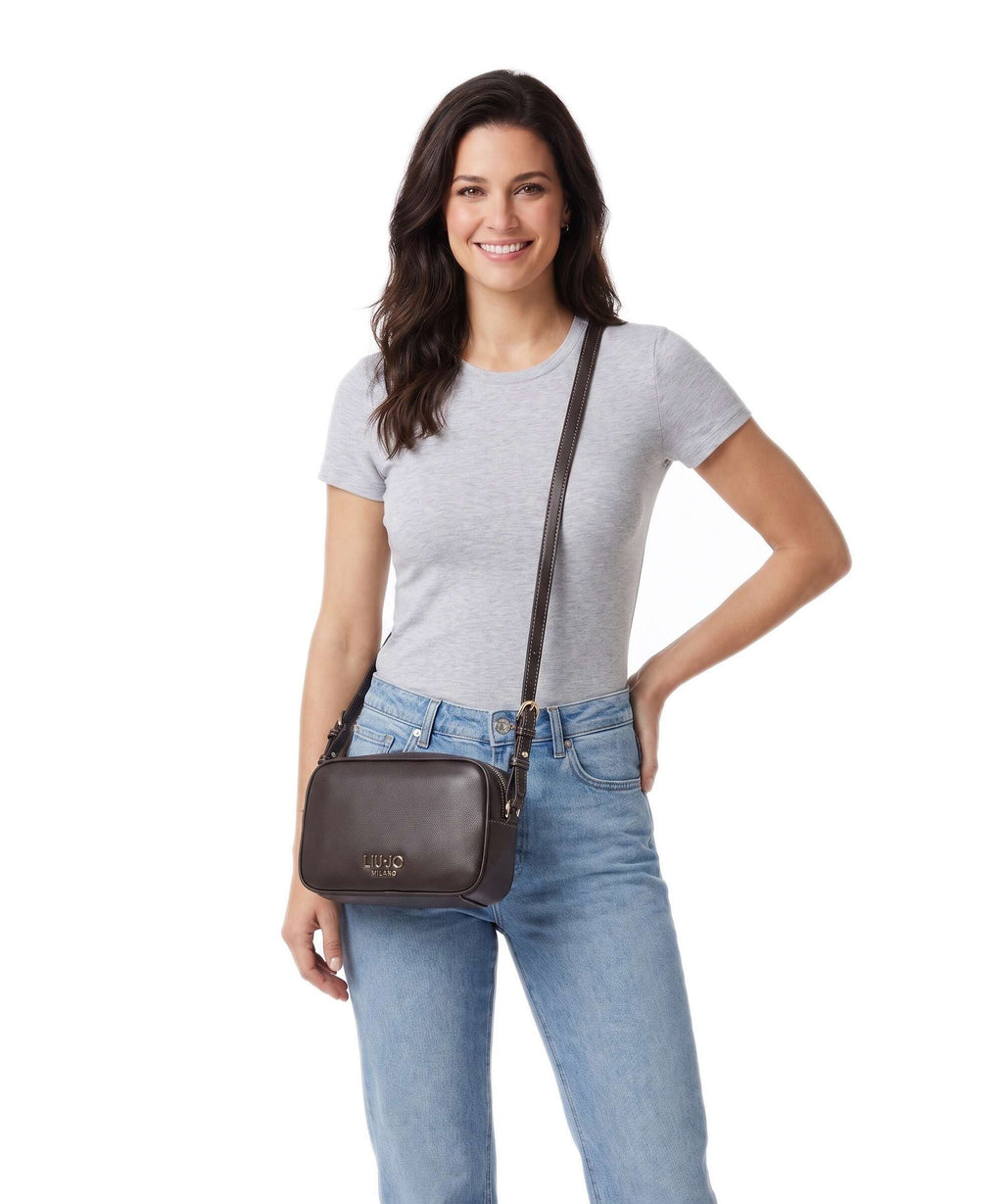 Liu Jo Evrim S Crossbody bag deep brown