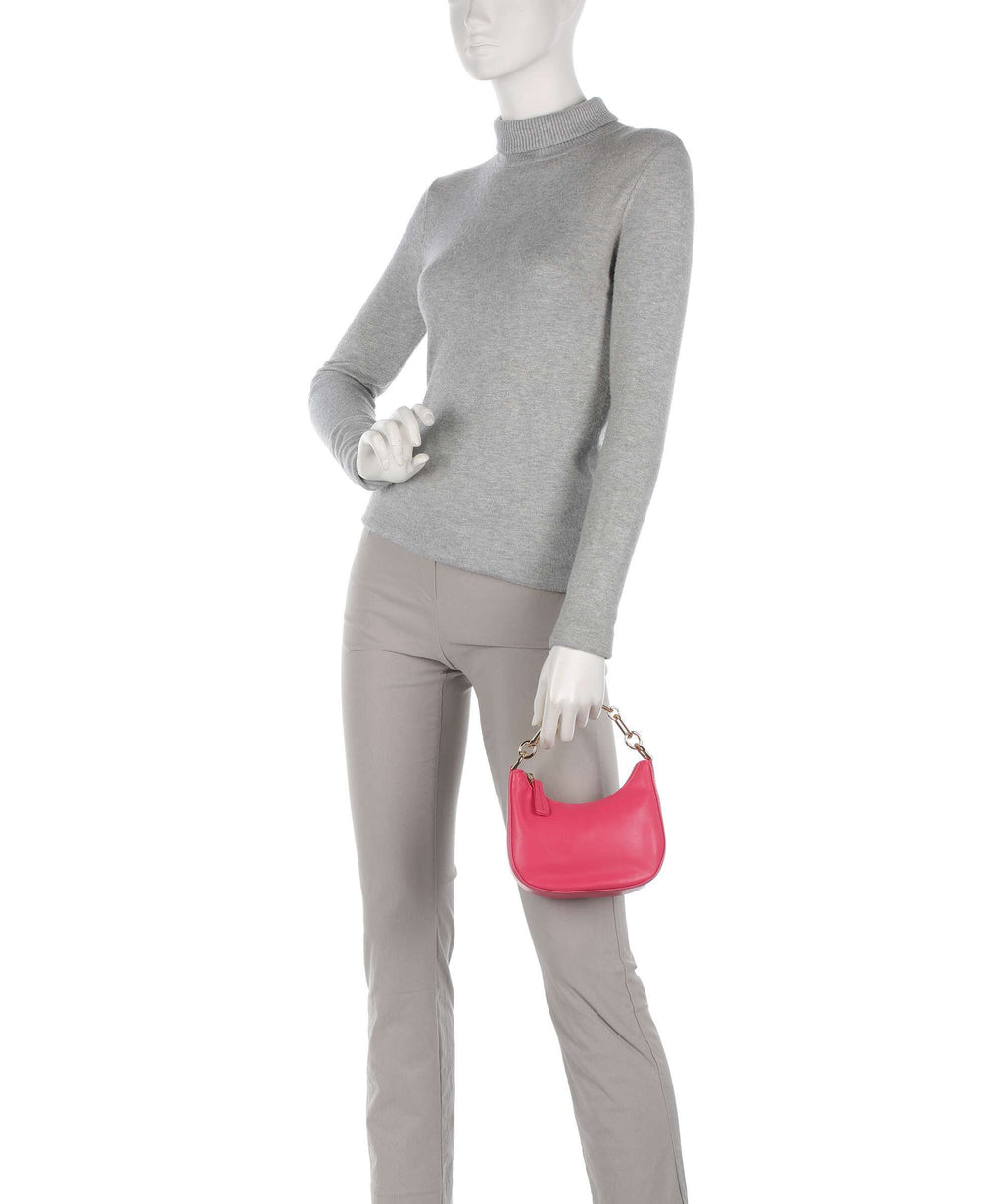 Twinset Croissant Handbag bright rose