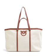 Pinko Tote bag beige/cuoio/antique gold