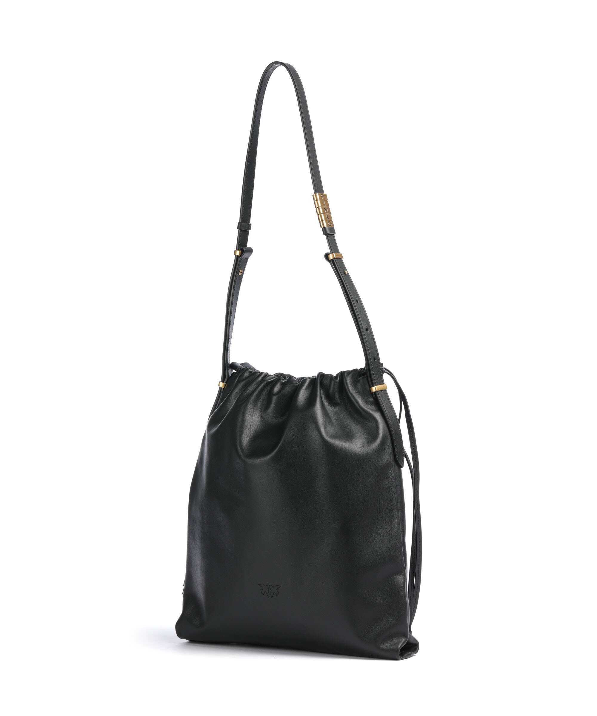 Pinko Classic Slouchy Bucket bag nero/antique gold