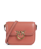 Pinko Love One Mini Crossover taske marrone aragona/antique gold