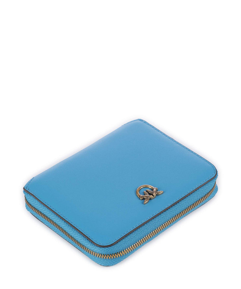 Pinko Taylor Wallet azzurro dresda/antique gold