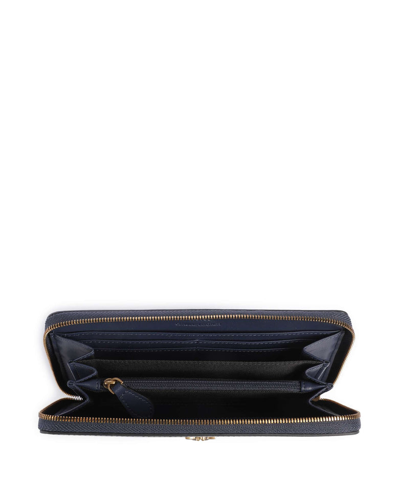 Pinko Ryder Wallet blu indaco ombroso/antique gold