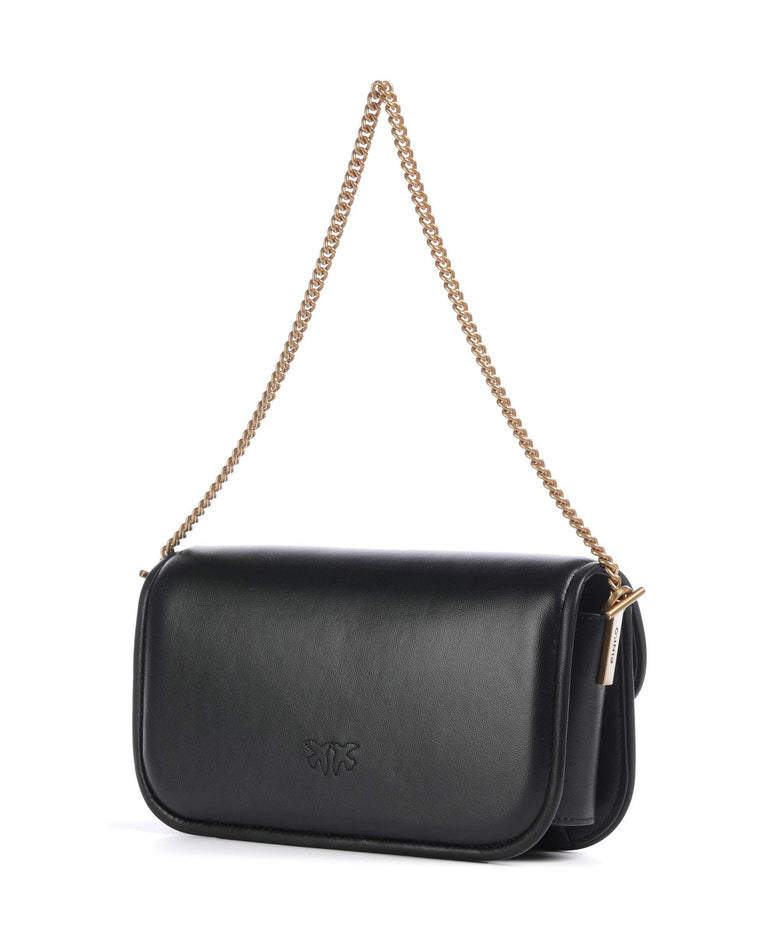 Pinko Love Box Horizontal Shoulder bag nero/antique gold