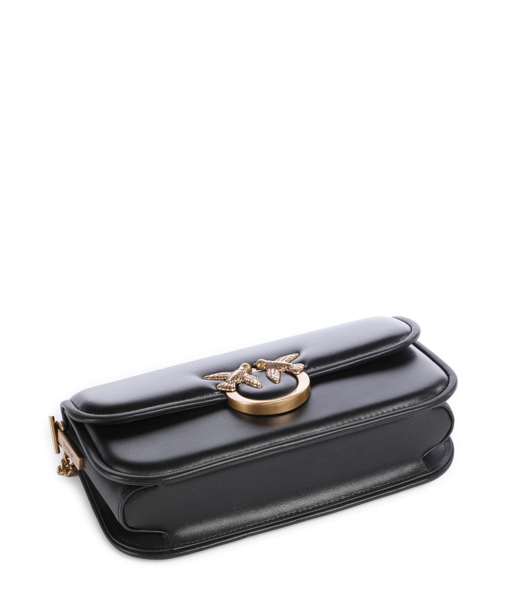 Pinko Love Box Baguette Shoulder bag nero/antique gold