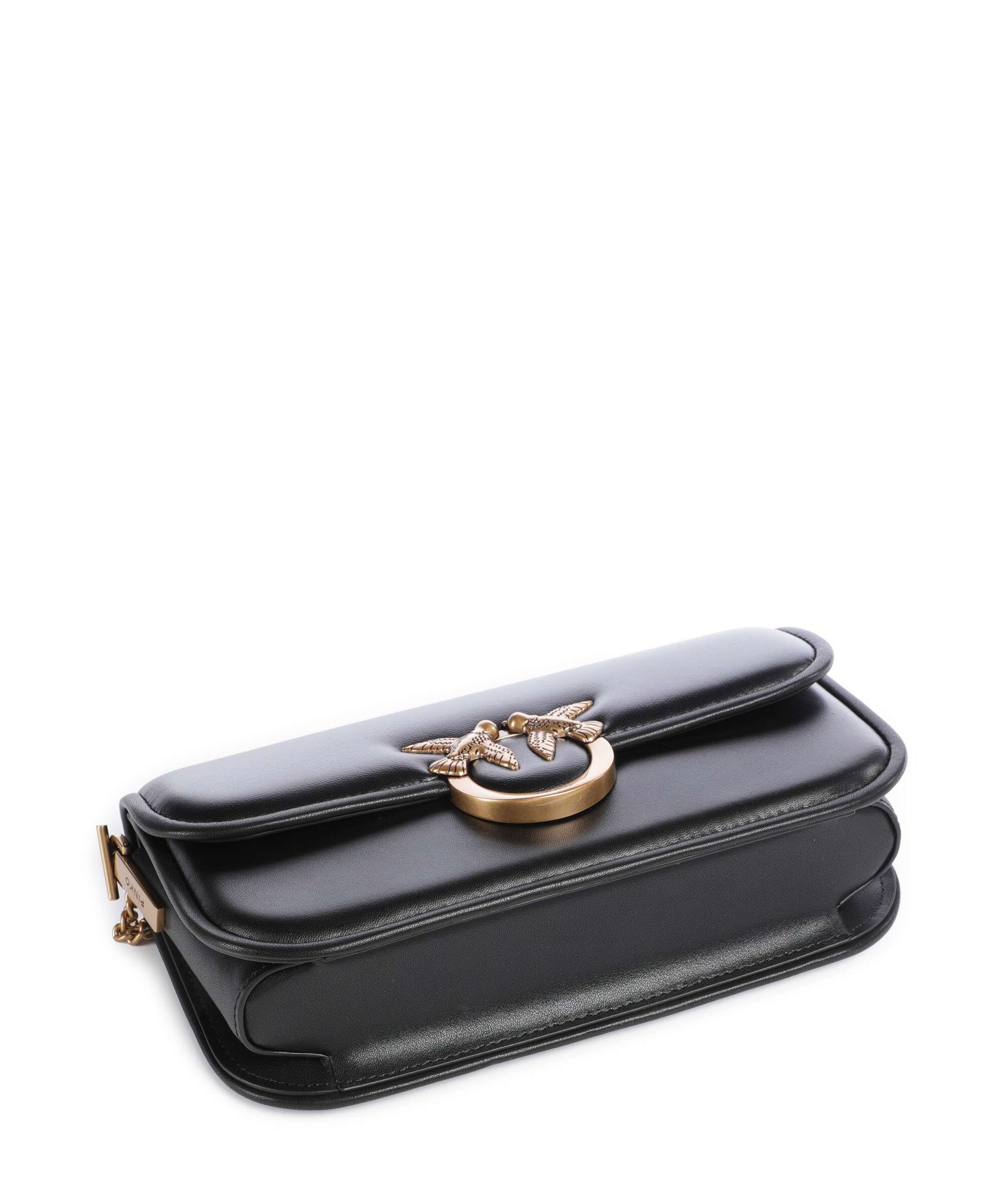 Pinko Love Box Baguette Shoulder bag nero/antique gold