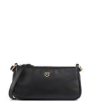 Pinko Half Moon Mini Crossover taske nero/antique gold