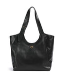 Pinko Shopper taske nero/antique gold