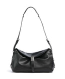 Pinko Saddle Skuldertaske nero limousine/matt silver