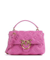 Pinko Love Lady Puff Mini Håndtaske rosa flogo/antique gold