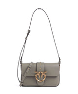 Pinko Love One Mini Slouchy Skuldertaske noce/antique gold