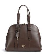 Pinko Håndtaske marrone castano/matt gold